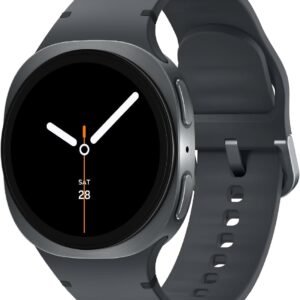 Samsung Galaxy Watch 8 40mm Bluetooth Smartwatch, Cushion Design, Quick Button, Sleep Coaching, Now Bar, Running Coach, Energy Score, Graphite [US Version, Amazon Exclusive 2Yr Warranty]