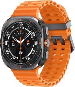 Samsung Galaxy Watch Ultra 47mm LTE Smartwatch, Titanium Casing, Advanced Sleep Coaching, Running Coach, Energy Score, GPS, 2025, Titanium Gray [US Version, Amazon Exclusive 2Yr Warranty]