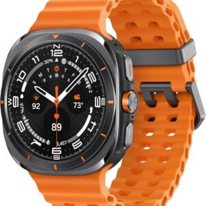 Samsung Galaxy Watch Ultra 47mm LTE Smartwatch, Titanium Casing, Advanced Sleep Coaching, Running Coach, Energy Score, GPS, 2025, Titanium Gray [US Version, Amazon Exclusive 2Yr Warranty]